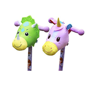 3D unicorn scooter accessory kids scooter