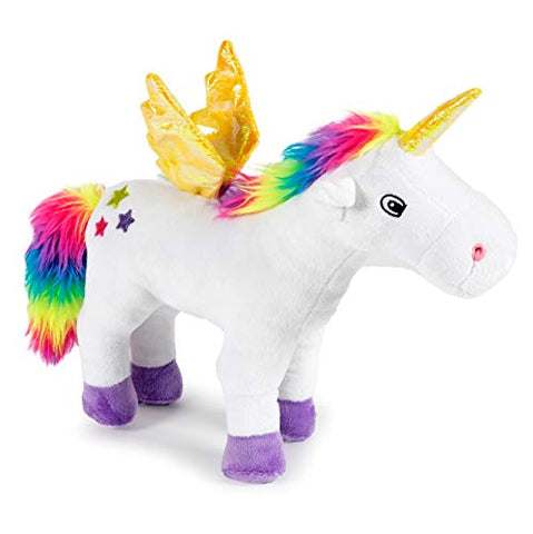 Colourful Unicorn Dog Toy | 44 cm, 1 kg | Unicorn Plush