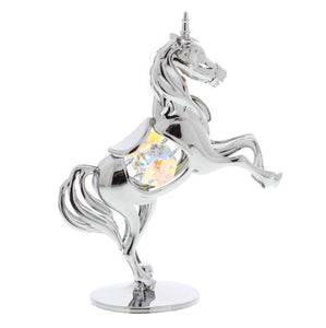 Crystocraft Unicorn Ornament With Swarovski Elements by CRYSTOCRAFT