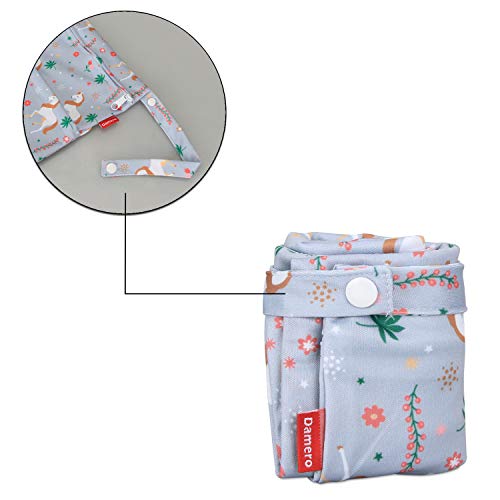 Unicorn Baby Reusable Travel Nappy Organiser Bag - 3 Pieces