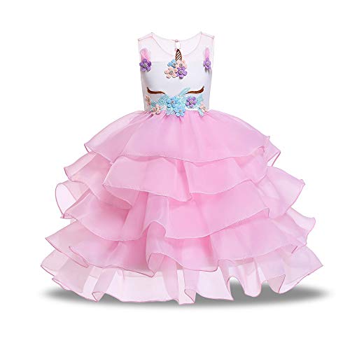 Unicorn Dress Princess Children's Girls Cosplay Costume Kids Skirt Pin All Things Unicorn Unicorn Dress Princess Children's Girls Cosplay Costume Kids Skirt Pin All Things Unicorn