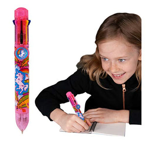 Unicorn Rainbow Writer 8 Colour Pen | Christmas Stocking Filler 