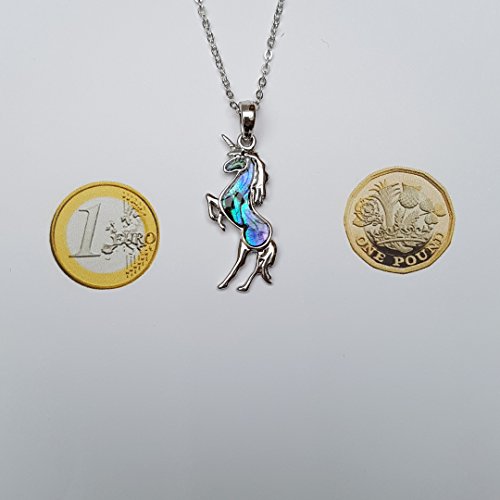 Unicorn Pendant Necklace - Silver Colour Rhodium Plated