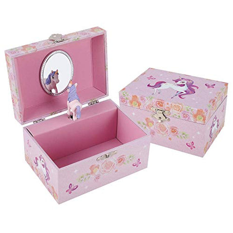 Musical Jewellery Box | Floral Unicorn Music Box | Girls Gift Idea 