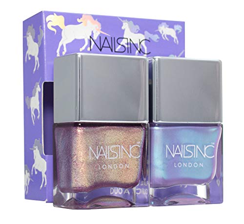 Nails Inc Unicorn Nail Polish Duo - Sparkle Like A Unicorn