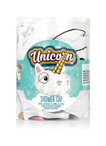 Novelty unicorn shower cap, gift idea.