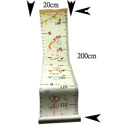 Unicorn Kids Bedroom Height Charts