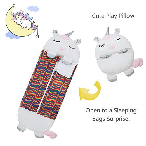 Cosy Unicorn Sleeping Bag & Pillow 