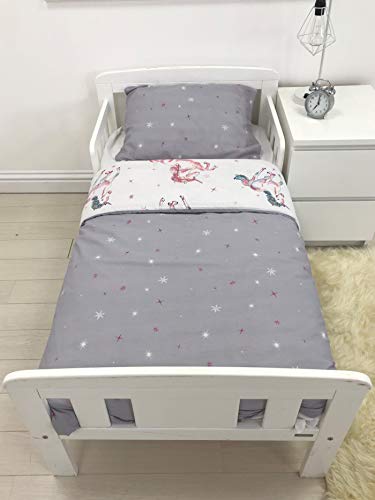 Reversible Unicorn Toddler Junior Bedding Set