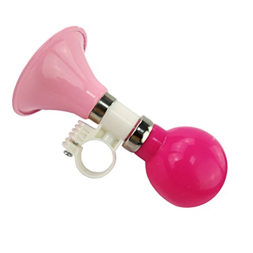 Pink Metal Air Horn Kids Bike Cycling Bell Handlebar Ring Horn