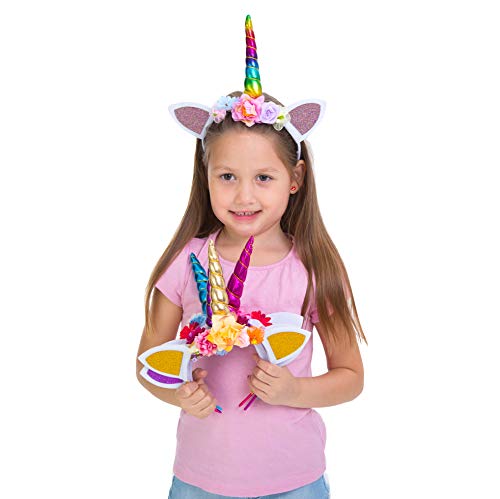 Girls Unicorn DIY Headbands | Craft Kit For Children 