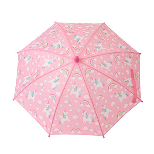 Pink Unicorn & Rainbows Umbrella 
