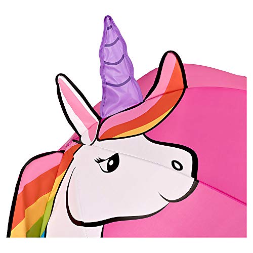Pink Kids Unicorn Umbrella 