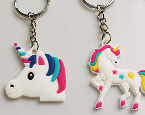 Unicorn Key Ring Party Bag Fillers 