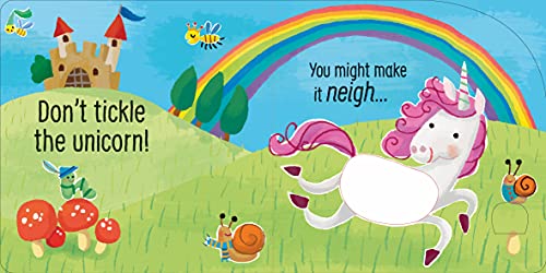 Don't Tickle The Unicorn Board Book For Babies & Toddlers 