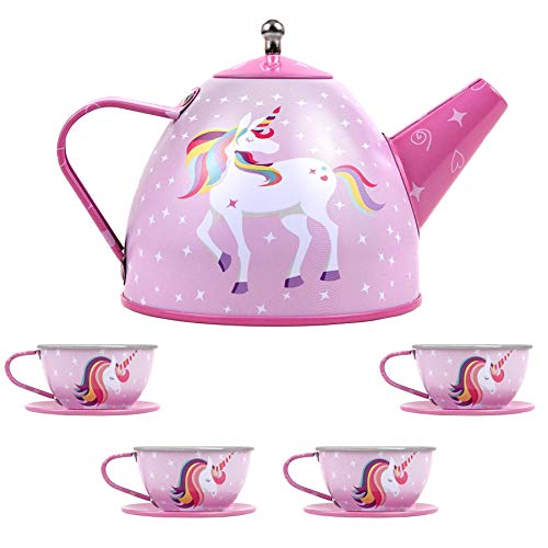 Kids Unicorn Pretend Tea Set