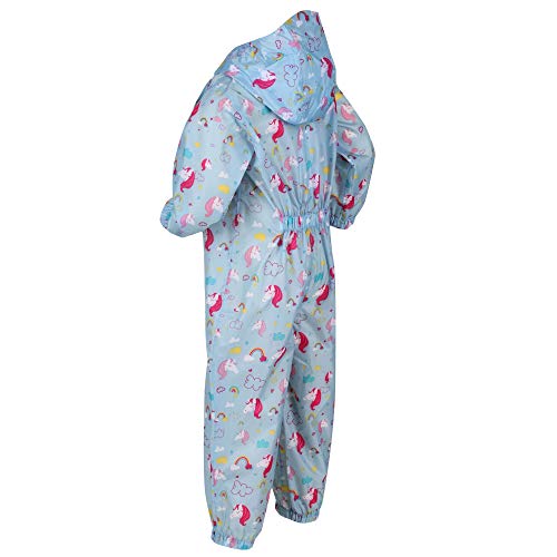 All In One Unicorn Puddle suit | Blue