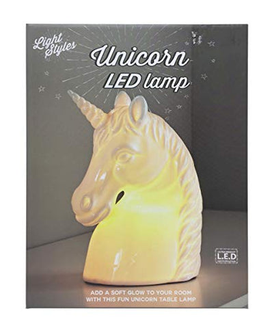 Unicorn LED Lamp White Unicorn Head