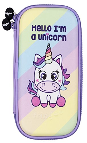 Unicorn Kids Pencil Case | Hardtop Embossed Cover | Back To School 