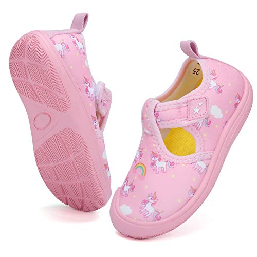 DimaiGlobal Kids Water Shoes Boys Girls Quick Dry Aqua Socks