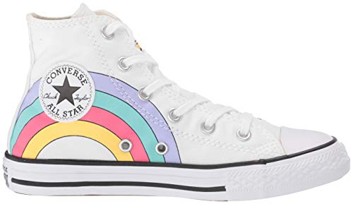 Converse Chuck Taylor top All Star Unicorn Rainbows High Top Sneakers Kids 1 Lace Up