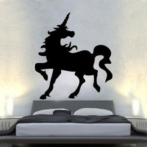 unicorn canvas sticker for above bed wall art adult