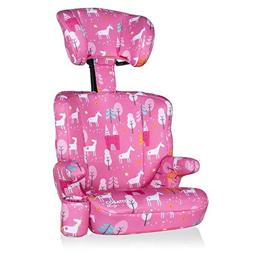 Candy Unicorn Land Car Seat Pink