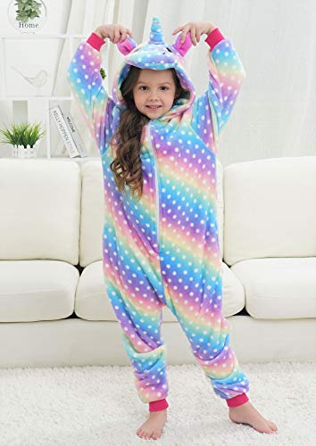 Multicoloured Unicorn Onesie For Children 