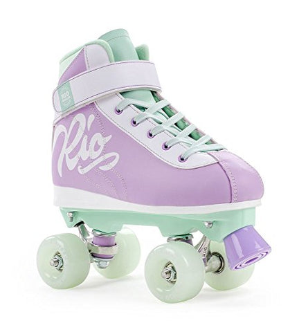 Rio Roller Milkshake Skates | Unisex Children | Mint & Lilac | Unicorn Colours 