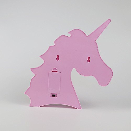 Pink unicorn light for girls bedroom