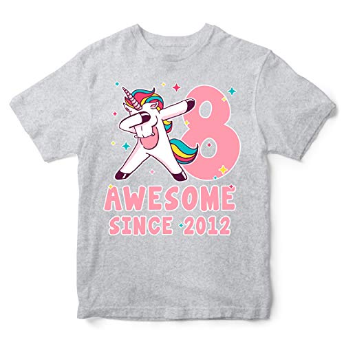 Personalised Unicorn T-Shirt | Personalised In Age & Years 