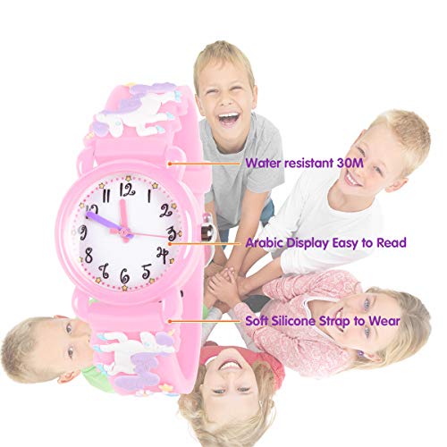 Pink Watch Unicorn Design