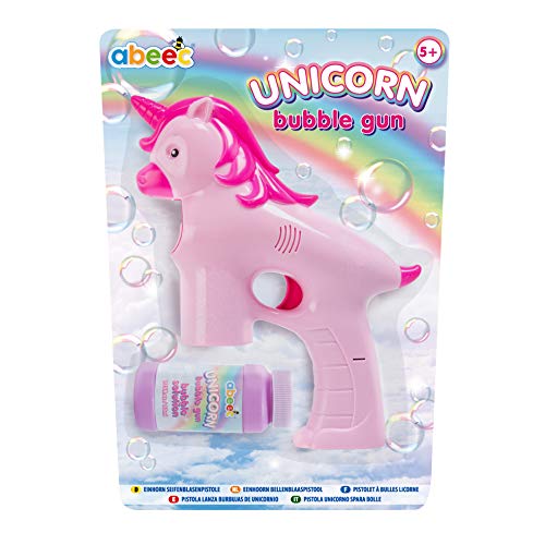 Unicorn Bubble Gun Pink Unicorn Gifts For Girls
