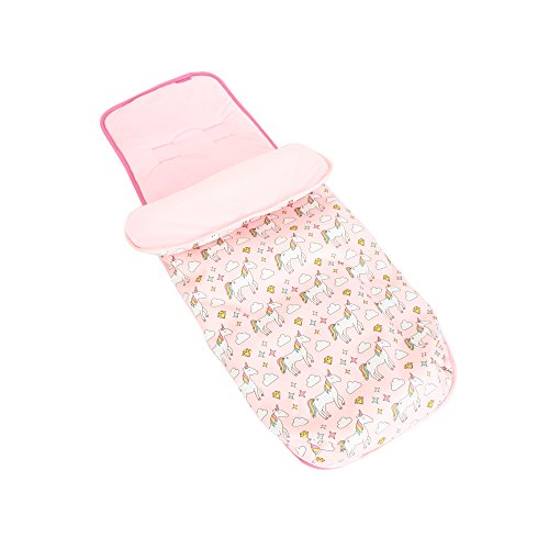 My Babiie Pink Unicorns Cosytoes Footmuff – All Things Unicorn