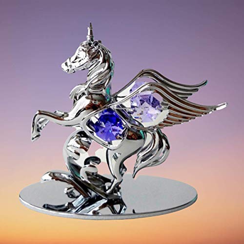 Stunning Unicorn Crystal Ornament 