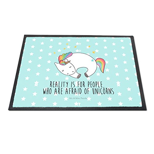 Fun Turquoise door mat for girls indoors and outdoors. Super cute!