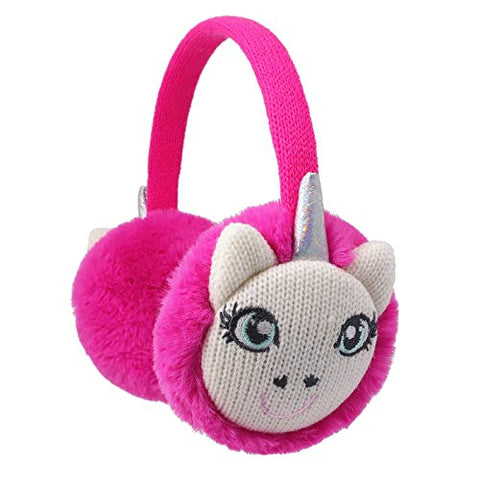 Pink Unicorn Ear Muffs | Girls 