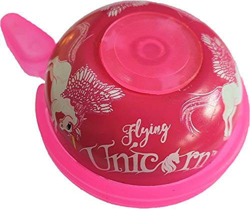 Pink Unicorn Design Bike Bell