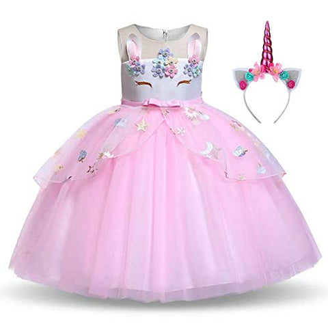 Pink Unicorn Bridesmaids Dress