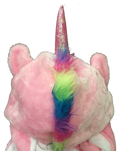 Rainbow Unicorn Hat Pink For Girls 