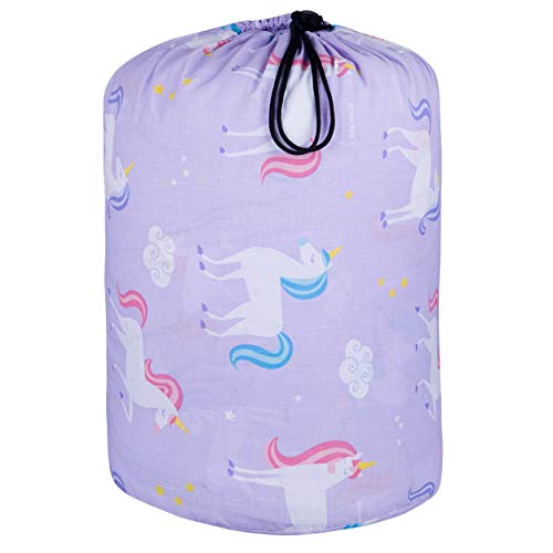 Kids Unicorn Sleeping Bag With Storage Bag 
