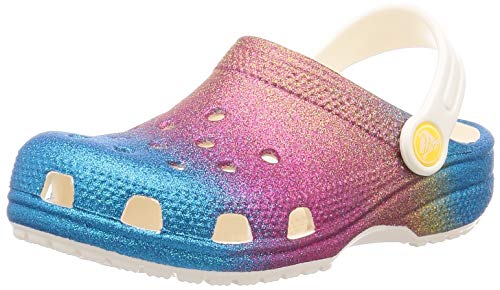 Crocs Kids - Clogs Classic Ombre Glitter Clog - Unicorn Style 