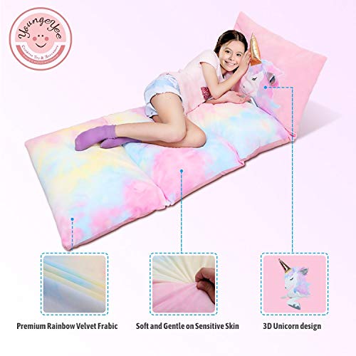 Unicorn Pillow Cover & Pillowcase | Floor Pillows Lounger | Reading, TV, Gaming 