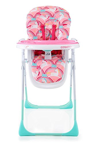 cosatto unicorn themed baby highchair pink baby