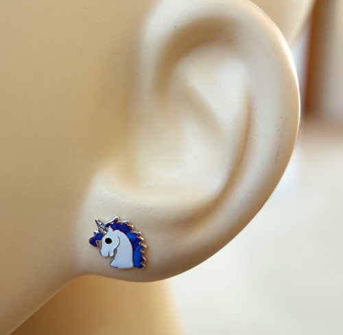 Unicorn Earrings Stud