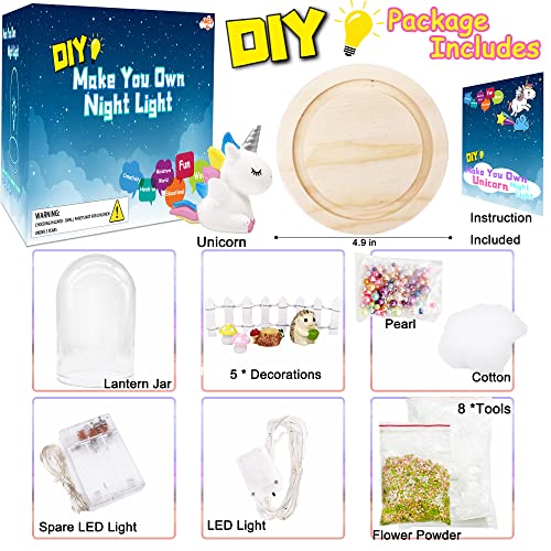 DIY Unicorn Night Light | For Children | Age 4+ 