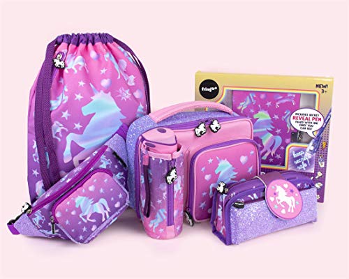 Fringoo Holographic Unicorn Ombre Lunch Bag 