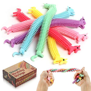 Unicorn Sensory Toy | 6 Pack Colourful Fidget Toys 