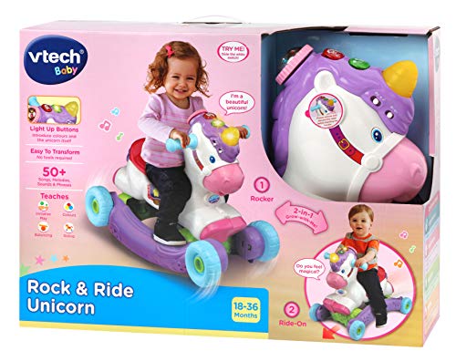 vtech unicorn ride on