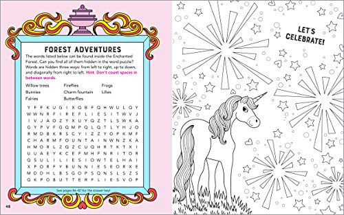 Unicorn Colouring And Activity Book For Kids (Kids Colouring Activity Books)